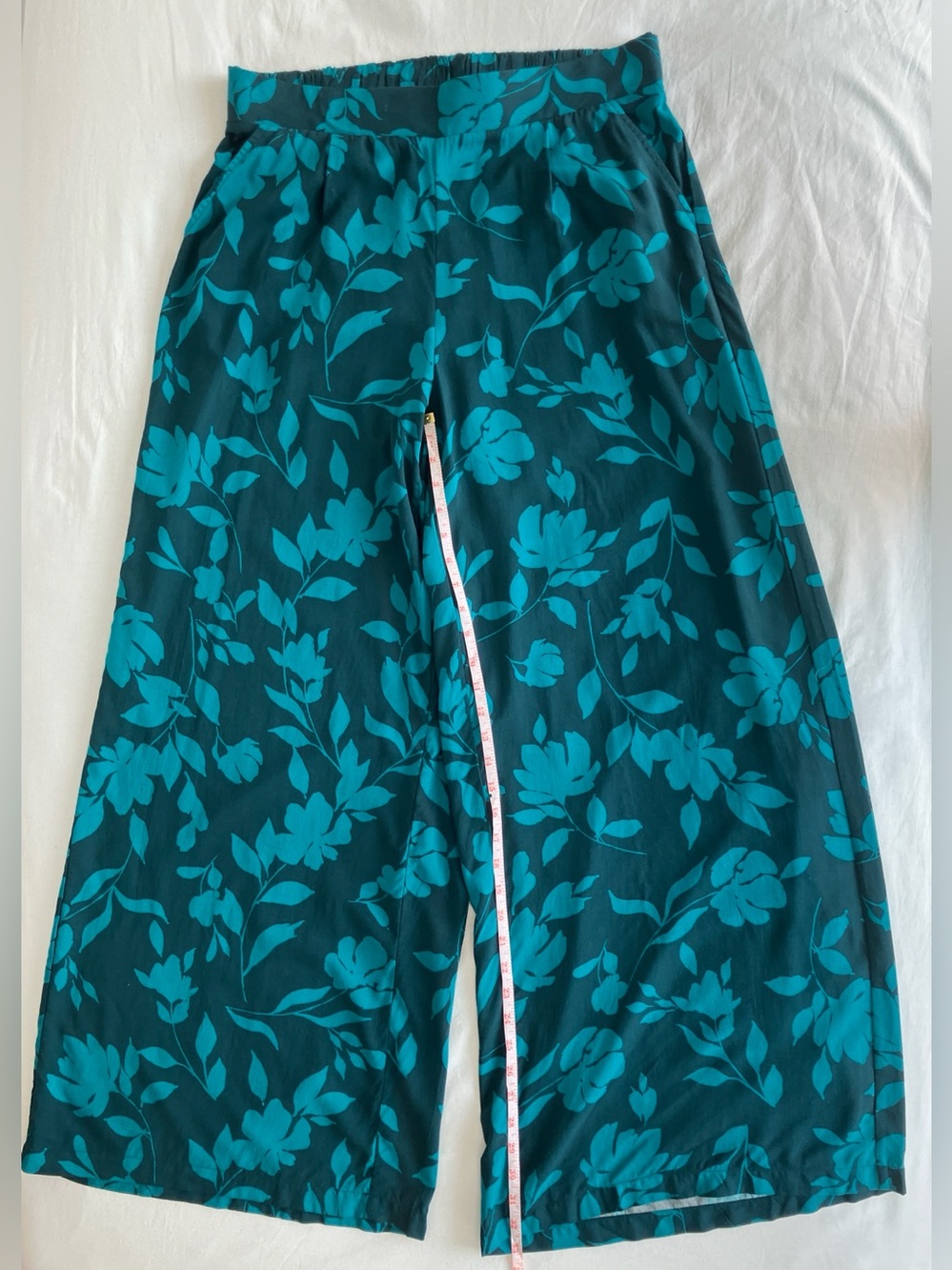 Torrid High-Rise Pull-On Wide-Leg Pants – Vanessa Floral Match To Paper – Size 0 - Picture 14 of 16